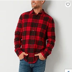 New super soft plaid flannel shirt XL